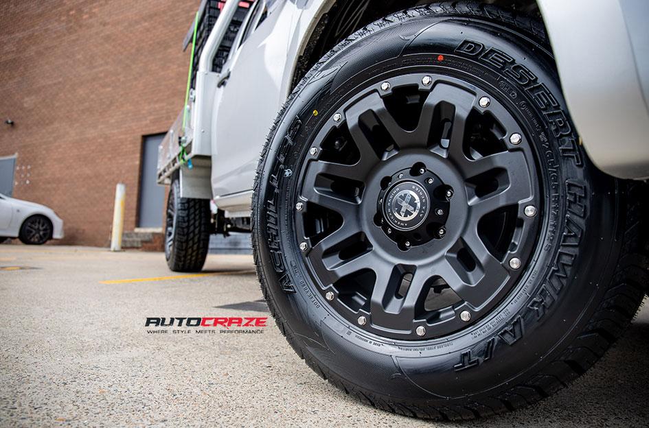ISUZU DMAX ATX AX200 CAST IRON BLACK